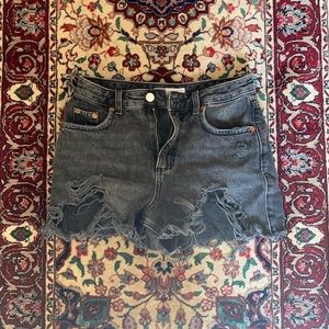 TOPSHOP high-waisted denim jeans